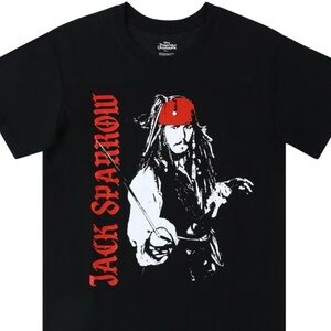 Disney “Pirates Of The Caribbean” Jack Sparrow Graphic Tee